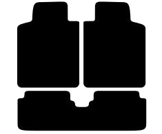 Sunland Floormats fits Ford Mondeo (MC) 3 piece - Black