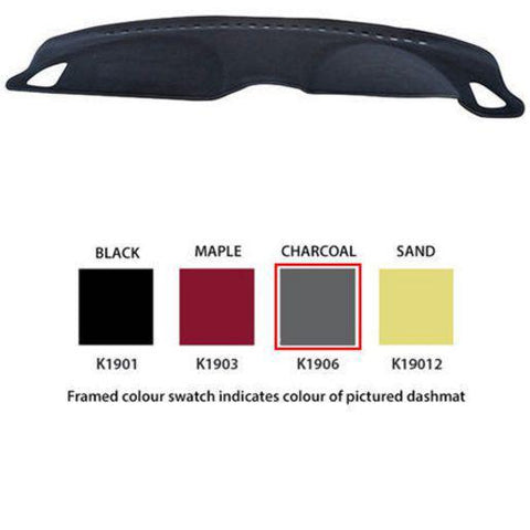 Sunland Dashmat Black fits Hyundai Accent GS/GL/GLS K1901