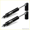 Black ims shock absorbers with chrome accents and sleek cylindrical design for suzuki jimny gj 5 door 2023 on