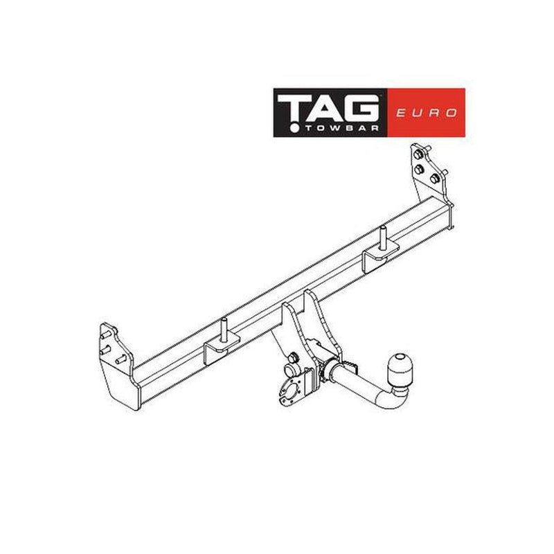 TAG Towbar Euro (Horizontal) Suits Land Rover Freelander