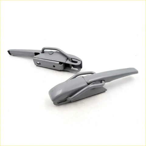 Gray plastic industrial safety latches with lever handle for tailgate handle opener on nissan navara rx d40