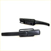 Black plastic tail gate lock handle for Toyota Hilux LN RN series 1978-1983 with sleek latch mechanism