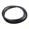 Black rubber tailgate window weatherstrip coiled neatly for mitsubishi delica l300 star wagon