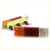 Rectangular amber and red tail lights with clear lenses and black connectors for nissan datsun 520 521 1968-1973 back view