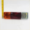 Tail light x2 for nissan datsun 520 521 j13 1968-1973 with orange red clear textured glass lens shown from back side