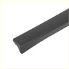 Black rectangular plastic tailgate cap protector lip spoiler cover with textured surface for toyota tundra 2007-2013