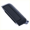 Black textured plastic tailgate handle pull with molded grip and mounting bracket for mitsubishi triton mq mr 2015 on
