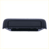 Black textured plastic tailgate handle pull for mitsubishi triton mq mr 2015 on shown from back side