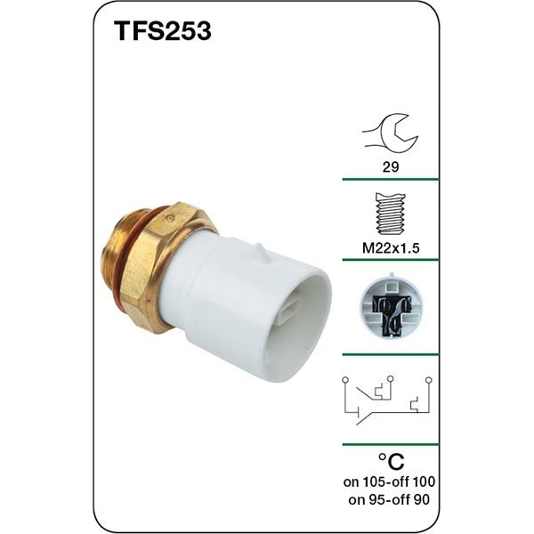 Tridon Thermo Fan Switch TFS253