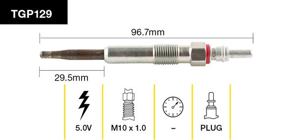 Tridon Glow Plug TGP129