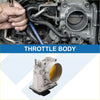 Silver metallic throttle body with yellow interior and black connector for toyota 4runner land cruiser 2005-2009