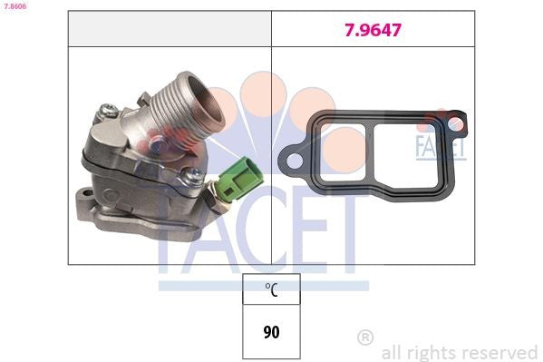 Facet Thermostat 7.8606