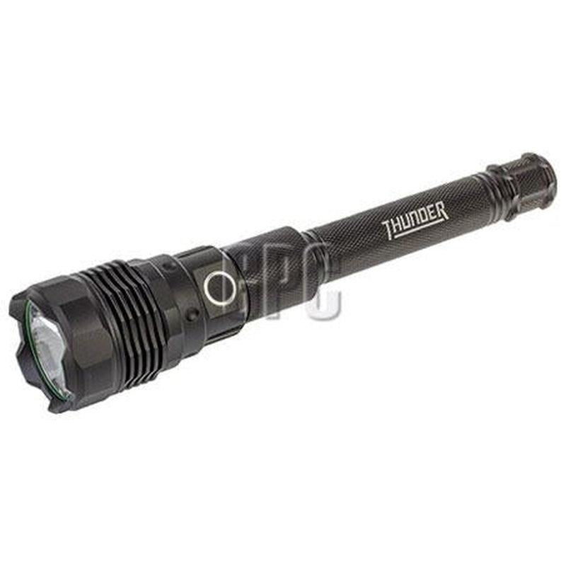 Thunder LED Rechargeable Torch 10W w/ USB Powerbank