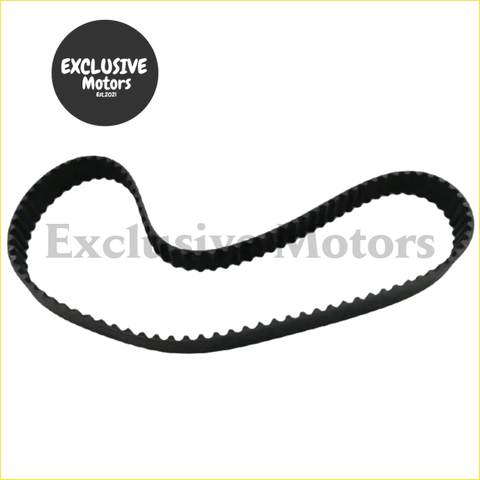 Black rubber timing belt with toothed edges for Toyota Land Cruiser 1HZ 1HD-T 4.2D TD 1990-1998