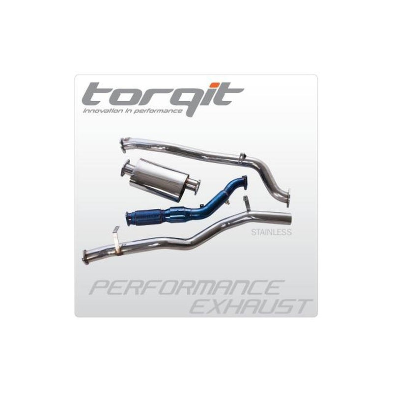 Torqit Turbo Back Exhaust 3 Inch fits Mitsubishi Triton