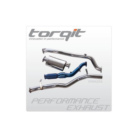 Torqit Turbo Back Exhaust Twin 3 Inch fits Toyota