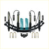 Black and teal dobinsons monotube remote coilover suspension kit for toyota landcruiser 79 series 1999 on