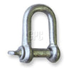 Trojan D Shackle 10mm Galvanised 335015