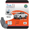True Fit Tailored Seat Covers Fits Mitsubishi Triton GLS,