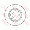 TRW Brake Rotor Pair 247mm Front DF1217S