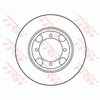 TRW Brake Rotor 257mm Front DF1428S