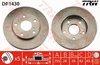 TRW Brake Rotor 255mm Front DF1430S