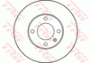 TRW Brake Rotor Single 239mm Front DF1516S