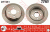 TRW Brake Rotor Pair 258mm Rear DF1561S