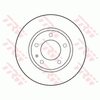 TRW Brake Rotor Single 284mm Front DF1564S