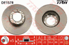 TRW Brake Rotor Single 278mm Rear DF1578S