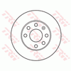 TRW Brake Rotor Single 236mm Front DF1609S