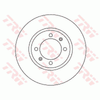 TRW Brake Rotor Single 280mm Front DF1664S
