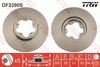 TRW Brake Rotor 300mm Front DF2390S