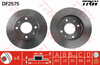 TRW Brake Rotor Single 257mm Front DF2575S
