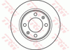 TRW Brake Rotor Single 247mm Rear DF2580S
