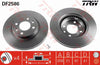 TRW Brake Rotor 259mm Front DF2586S