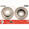 TRW Brake Rotor Single 256mm Front DF2599S