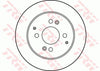 TRW Brake Rotor 260mm Rear DF2669S