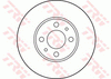 TRW Brake Rotor Single 257mm Front DF2734S