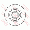 TRW Brake Rotor Pair 280mm Front DF2806S