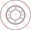TRW Brake Rotor Single 302mm Front DF3035S