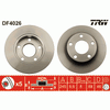 TRW Brake Rotor Single 245mm Rear DF4026S