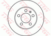 TRW Brake Rotor Pair 239mm Rear DF4052S