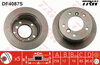 TRW Brake Rotor 258mm Rear DF4087S