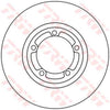 TRW Brake Rotor 254mm Front DF4102S