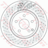 TRW Brake Rotor 312mm Front DF4149S