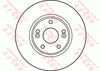 TRW Brake Rotor Pair 280mm Front DF4179S