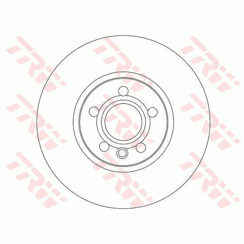 TRW Brake Rotor 313mm Front DF4310S