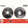 TRW Brake Rotor Pair 300mm Front DF4323S