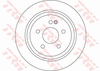 TRW Brake Rotor Pair 296mm Rear DF4356S